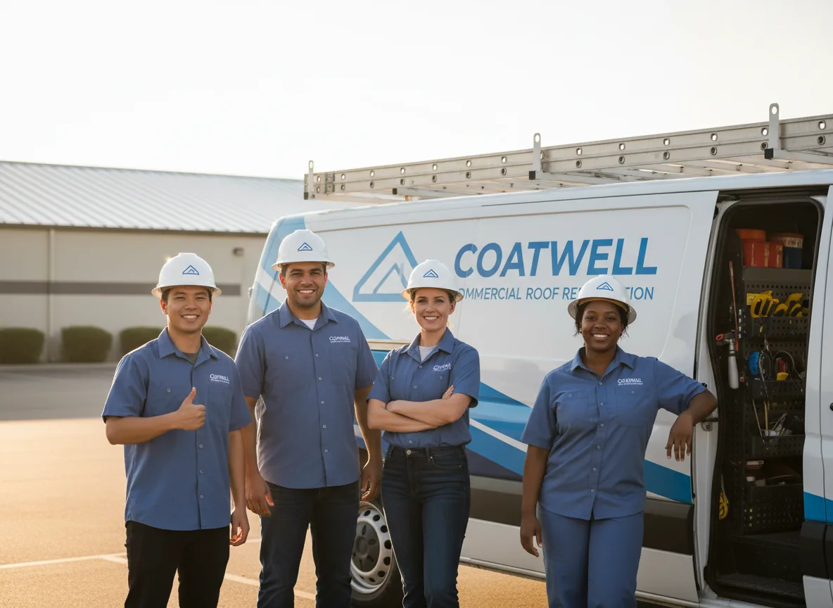 Commercial roof coating company in Newark, MO
